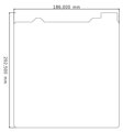Magnetická vyhřívaná podložka 202x186x3 - Průša Mini