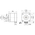 Krokový motor 0,42 Nm