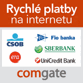 Způsoby platby Způsoby platby