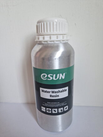 Vodou omyvatelný resin eWashable eSUN 0,4 kg - bazar růžová barva