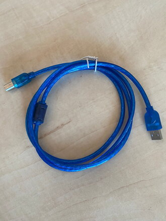 USB propojovací kabel  USB 2.0 A-B 1,5 m