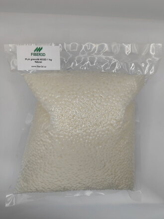 PLA granulát bílý material 8013D