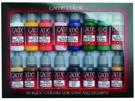 Vallejo: Introduction Game Color Set 72299