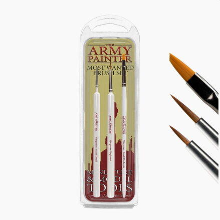 Army Painter Most Wanted Brush Set - sada štětců