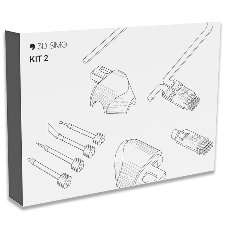 3Dsimo Kit 2 - Rozšiřující sada nástavců