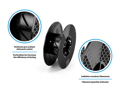 Filament Filament-PM PLA transparentní 1,75 mm 1 kg.