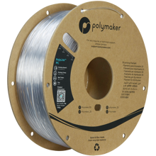 PC PolyLite filament transparentní 1,75mm Polymaker 1 kg