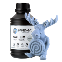 PrimaCreator Value UV / DLP resin - 500 ml - světle šedá