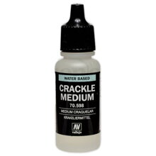 Vallejo: Crackle Medium - efekt popraskaného povrchu