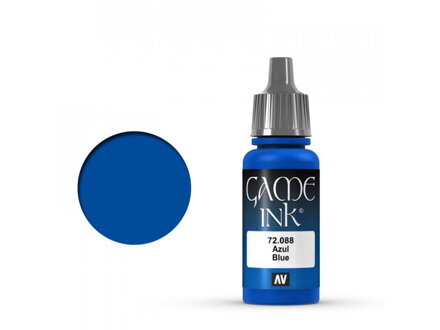 Vallejo Game Color 72088 Blue Ink (17 ml)