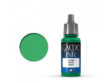 Vallejo Game Color 72089 Green Ink (17 ml)