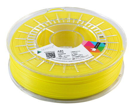 ABS filament tabákově žlutý 1,75 mm Smartfil 0,75kg