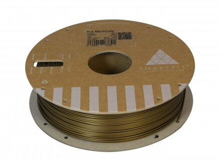PLA filament z recyklátu zlatý 1,75 mm Smartfil 0,75kg