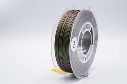 PLA filament 1,75 mm metalická zelená Devil Design 0,3 kg