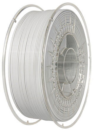 PET-G filament 1,75 mm světle šedý Devil Design 1 kg