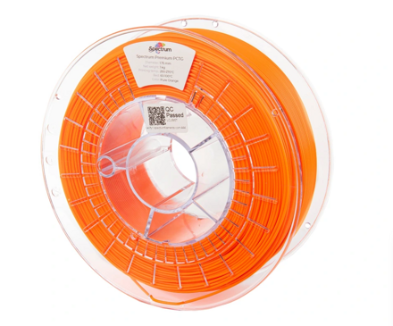 PCTG filament Pure Orange 1,75mm Spectrum 1 kg
