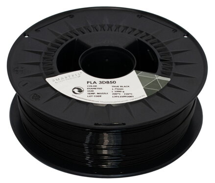 PLA 3D 850 filament černý 1,75 mm Smartfil 750 g