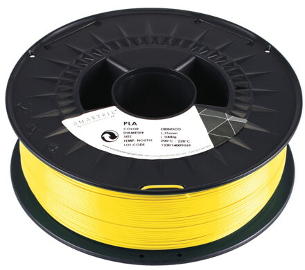 PLA filament tabákově žlutý 1,75 mm Smartfil 1kg