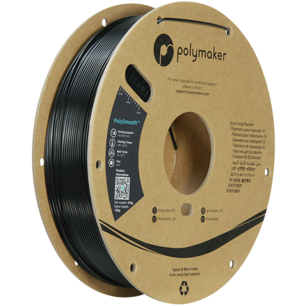 PolySmooth filament černý 1,75mm Polymaker 750g