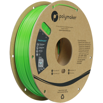 PolySmooth filament zelený 1,75mm Polymaker 750g