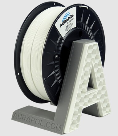 PLA filament bílá 1,75 mm Aurapol 1kg