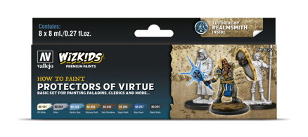 Vallejo Wizkids Premium Set 80252 Protectors of Virtue (8)
