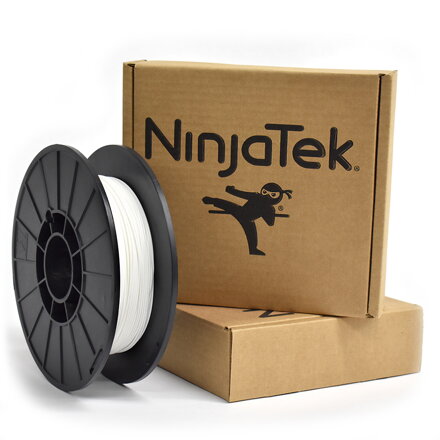 NinjaFlex filament - 1,75 mm - 0,5 kg - sněhově bílá