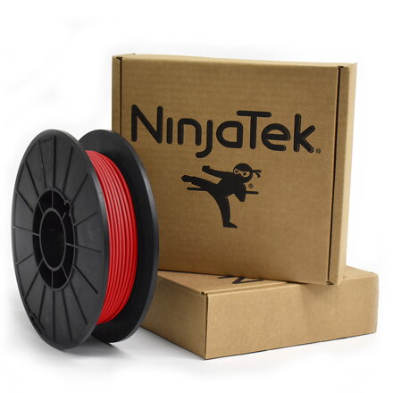 NinjaFlex Filament - 2,85 mm - 0,5 kg - ohnivě červená