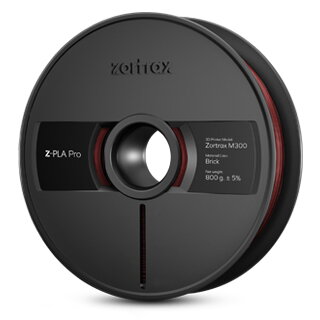 Zortrax Z -PLA Pro filament pro M300 - 1,75 mm - 2 kg - cihlová