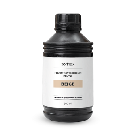 Zortrax UV Resin - Dental - 500ml - Beige