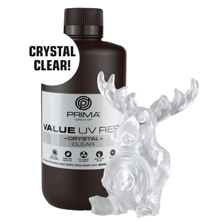 Primární Value Crystal UV pryskyřice - 1000 ml - clear
