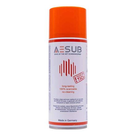 AESUB Orange - Dlouhotrvající mizící skenovací sprej - 400 ml