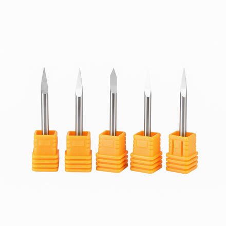 Makera - Jednobřitá rycí fréza na kov - stopka 1/8″ - 60° * 0.1mm