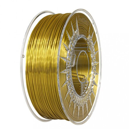 Filament Devil Design PLA SILK ZLATÁ 1,75 mm 1 kg.