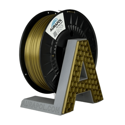 Filament AURAPOL PLA MEDIEVAL GOLD 1,75 mm 1 kg.