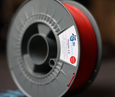 Filament 3DLabPrint POLY AIR 1.0 WACO RED 1,75 mm 1 kg