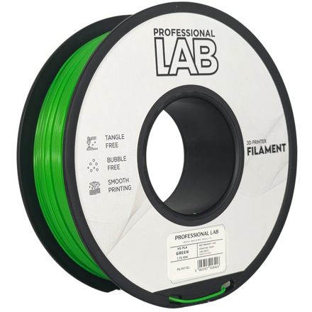 Filament PROFESSIONAL LAB HS-PLA ZELENÁ 1,75 mm 1 kg