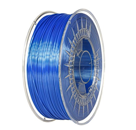 Filament DEVIL DESIGN PLA SILK MODRÁ 1,75 mm 1 kg.