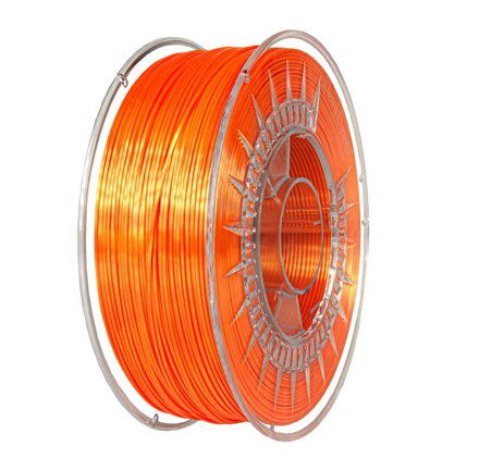 Filament DEVIL DESIGN PLA SILK ORANŽOVÁ 1,75 mm 1 kg.