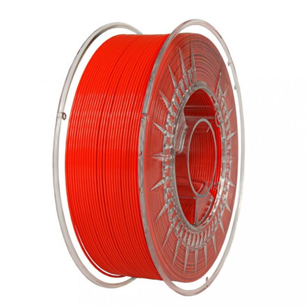 Filament DEVIL DESIGN PETG JASNĚ ČERVENÁ 1,75 mm 1 kg.