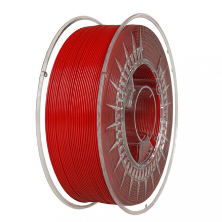 Filament DEVIL DESIGN PLA TMAVĚ ČERVENÁ 1,75 mm 1 kg.