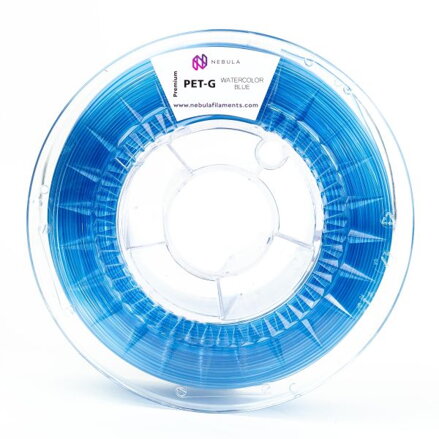 Filament NEBULA PETG MODRÁ "WATERCOLOR" 1,75 mm 1 kg