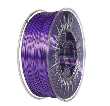 Filament DEVIL DESIGN PLA SILK FIALOVÁ 1,75 mm 1 kg.