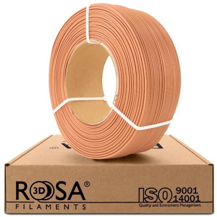 ReFill ROSA3D PLA Starter TĚLOVÁ BARVA "TANNED" 1,75 mm 1 kg