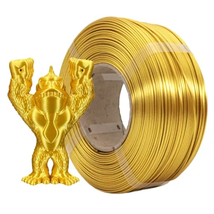 Refill AzureFilm PLA SILK ZLATÁ 1,75 mm 1 kg.