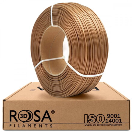 ReFill ROSA3D PLA Starter GLITTER BRONZE 1,75 mm 1 kg