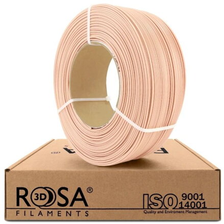 ReFill ROSA3D PLA Starter TĚLOVÁ BARVA "PORCELAIN" 1,75 mm 1 kg