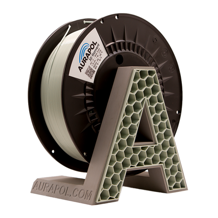 Filament AURAPOL PETG MISTY FOREST 1,75 mm 1 kg.