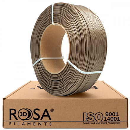 ReFill ROSA3D PLA Starter PERLEŤOVĚ ZLATÁ 1,75 mm 1 kg