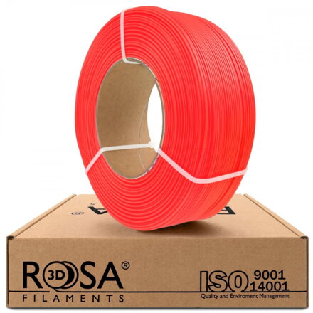 ReFill ROSA3D PLA Starter NEONOVĚ ORANŽOVÁ 1,75 mm 1 kg